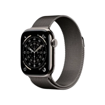 Смарт-часы Apple Watch Series 11 GPS + Cellular 42mm Natural Tit. Case w. Slate Milanese Loop (MF9H4+MGJ14) - image 1