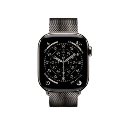 Смарт-часы Apple Watch Series 11 GPS + Cellular 42mm Natural Tit. Case w. Slate Milanese Loop (MF9H4+MGJ14) - image 1
