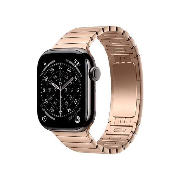 Смарт-часы Apple Watch Series 11 GPS + Cellular 42mm Slate Tit. Case w. Gold Link Bracelet (MF9K4+MXMC3) - image 1 Смарт-часы Apple Watch Series 11 GPS + Cellular 42mm Slate Tit. Case w. Gold Link Bracelet (MF9K4+MXMC3) - image 1
