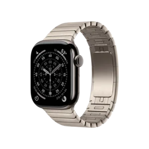 Смарт-часы Apple Watch Series 11 GPS + Cellular 42mm Slate Tit. Case w. Natural Link Bracelet (MF9K4+MXMA3) - image 1
