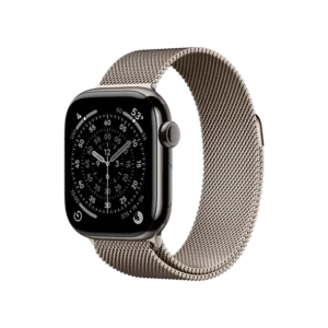 Смарт-часы Apple Watch Series 11 GPS + Cellular 42mm Slate Tit. Case w. Natural Milanese Loop (MF9K4+MGHY4) - image 1