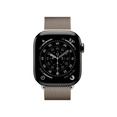 Смарт-часы Apple Watch Series 11 GPS + Cellular 42mm Slate Tit. Case w. Natural Milanese Loop (MF9K4+MGHY4) - image 2