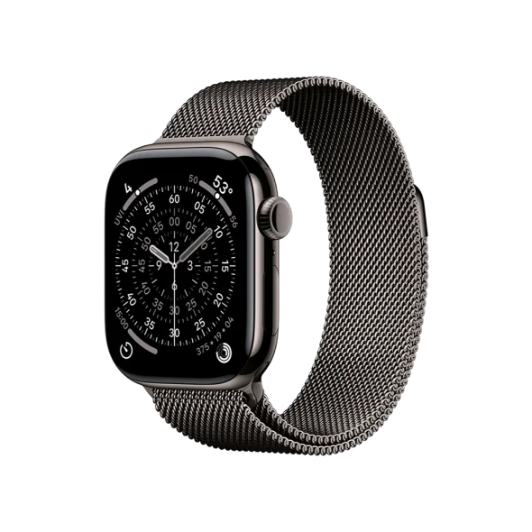 Смарт-часы Apple Watch Series 11 GPS + Cellular 42mm Slate Tit. Case w. Slate Milanese Loop (MF9K4+MGJ14) - image 1 Смарт-часы Apple Watch Series 11 GPS + Cellular 42mm Slate Tit. Case w. Slate Milanese Loop (MF9K4+MGJ14) - image 1