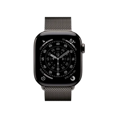 Смарт-часы Apple Watch Series 11 GPS + Cellular 42mm Slate Tit. Case w. Slate Milanese Loop (MF9K4+MGJ14) - image 2