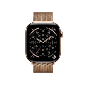 Смарт-часы Apple Watch Series 11 GPS + Cellular 46mm Gold Tit. Case w. Gold Milanese Loop – S/M (MFD74) - image 2