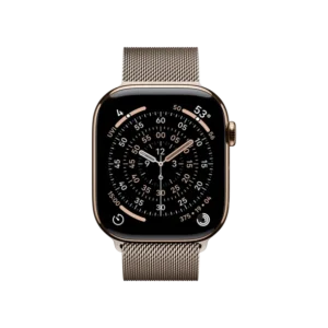 Смарт-часы Apple Watch Series 11 GPS + Cellular 46mm Gold Tit. Case w. Natural Milanese Loop – S/M (MFC34+MGJ24) - image 2