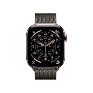 Смарт-часы Apple Watch Series 11 GPS + Cellular 46mm Gold Tit. Case w. Slate Milanese Loop – M/L (MFC34+MGJ74) - image 2