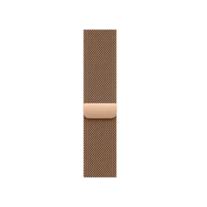 Смарт-часы Apple Watch Series 11 GPS + Cellular 46mm Natural Tit. Case w. Gold Milanese Loop – M/L (MFAY4+MGJ54) - image 2