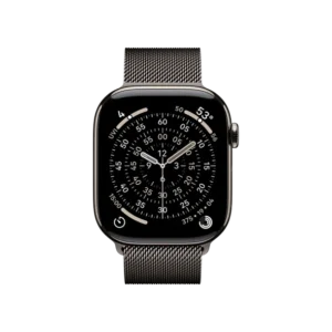 Смарт-часы Apple Watch Series 11 GPS + Cellular 46mm Natural Tit. Case w. Slate Milanese Loop – S/M (MFAY4+MGJ64) - image 2