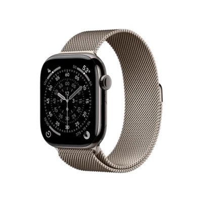 Смарт-часы Apple Watch Series 11 GPS + Cellular 46mm Slate Tit. Case w. Natural Milanese Loop – M/L (MFC14+MGJ34) - image 1