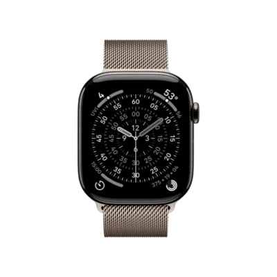 Смарт-часы Apple Watch Series 11 GPS + Cellular 46mm Slate Tit. Case w. Natural Milanese Loop – M/L (MFC14+MGJ34) - image 2