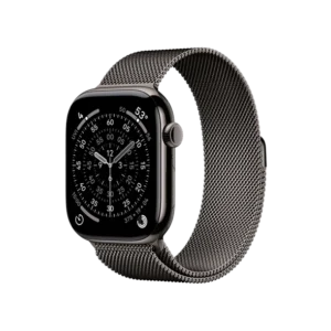 Смарт-часы Apple Watch Series 11 GPS + Cellular 46mm Slate Tit. Case w. Slate Milanese Loop – S/M (MFD34) - image 1