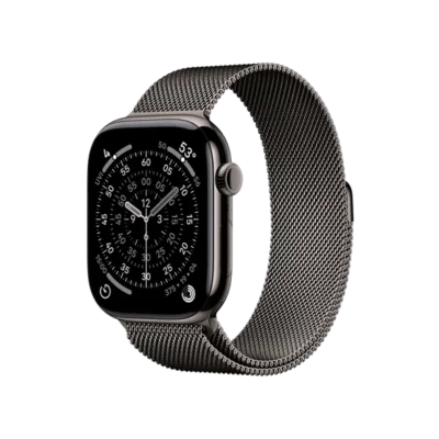 Смарт-часы Apple Watch Series 11 GPS + Cellular 46mm Slate Tit. Case w. Slate Milanese Loop – S/M (MFD34) - image 1