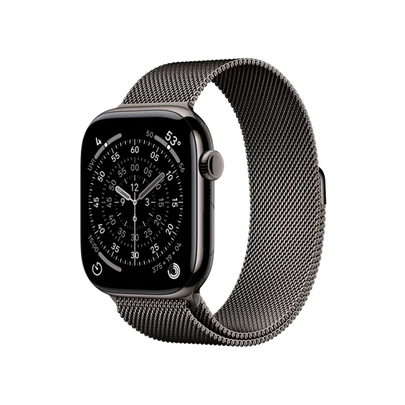 Смарт-часы Apple Watch Series 11 GPS + Cellular 46mm Slate Tit. Case w. Slate Milanese Loop – S/M (MFD34) - image 1 Смарт-часы Apple Watch Series 11 GPS + Cellular 46mm Slate Tit. Case w. Slate Milanese Loop – S/M (MFD34) - image 1