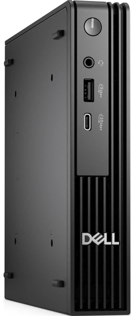 Системний блок Dell Pro Micro QCM1250/Core i3-14100T/16GB/512GB SSD/Integrated/WLAN + BT/Kb/Mouse/Ubuntu/War 3Yrs PS - image 2