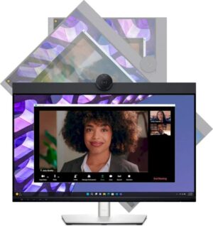 Монітор Dell 27 Video Conferencing Monitor - P2724DEB, 68.47cm (27.0")/QHD (2560 x 1440) at 60 Hz/IPS/16:9/350 cd/m2/1000:1/AG/4MP RGB+IR 2K camera/3Yr w (210-BFMZ) - image 8