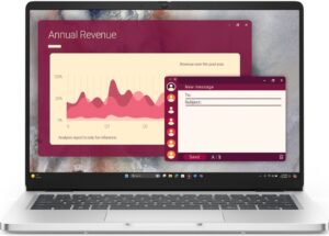 Ноутбук Dell Pro 14 PC14250/U7 265U/16GB/512GB SSD/14.0" FHD+ 300nits/Integrated/FgrPr/FHD/IR Cam/Mic/WLAN + BT/Backlit Kb/3 Cell/Ubuntu/War 3Yrs PS - image 1