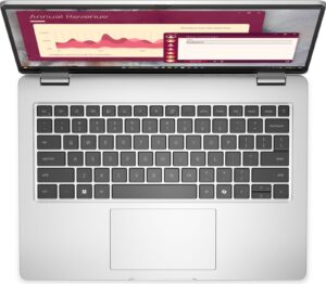 Ноутбук Dell Pro 14 PC14250/U7 265U/16GB/512GB SSD/14.0" FHD+ 300nits/Integrated/FgrPr/FHD/IR Cam/Mic/WLAN + BT/Backlit Kb/3 Cell/Ubuntu/War 3Yrs PS - image 4