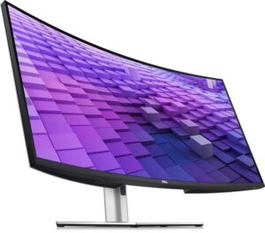 Монітор Dell UltraSharp 38 Curved USB-C Hub Monitor - U3824DW - 95.25cm (37.5")/ IPS Black QHD+(3840 x 1600 ) 21:9//HDMI/DP/USB Type-C 90W/RJ-45/War 3yrs - image 2