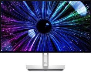 Монітор Dell UltraSharp 24 USB-C Hub Monitor-U2424HE/ 60.47cm(23.8")/1920x1080 at 120Hz/250cd/m2/2xDisplayPort, HDMI,RJ45,2xUSB Type-C,4xUSB Type-A/3Yr w - image 1